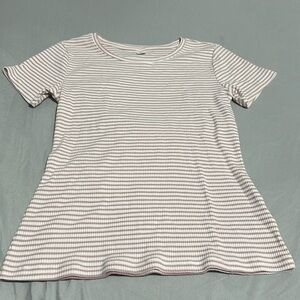 Old Navy Pink Striped T-Shirt